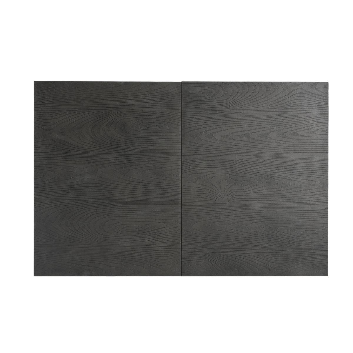 Extendable Rectangle Aluminum Alloy Fire Pit Table with 50,000 BTU - Dark Grey