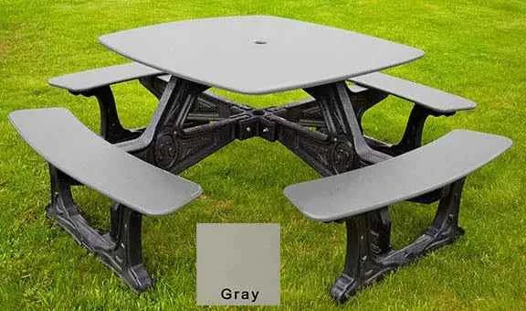 Bistro Outdoor Dining Table – 8 Seat Made from Recycled Plastic