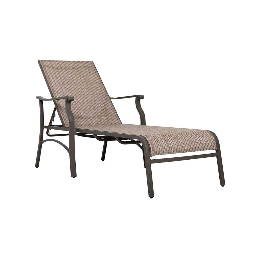 6 Trevi Textilene Chaise Lounge